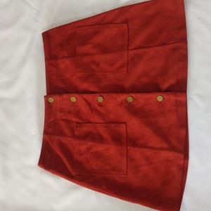 Forever 21 Suede Miniskirt